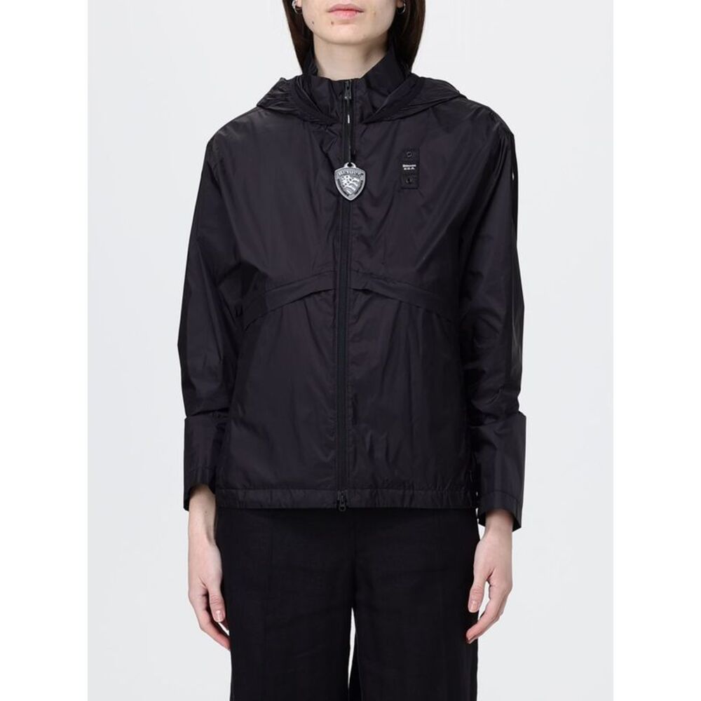Blauer Men Polyester Hooded Jacket Blauer